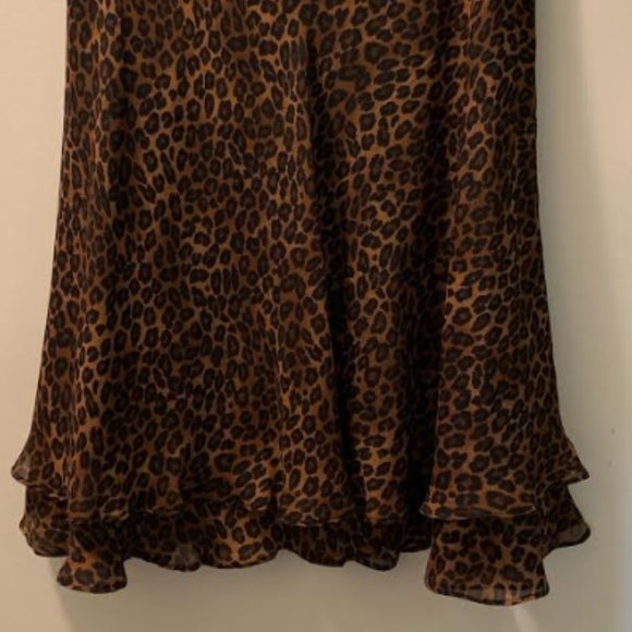 Flirty Animal Print Skirt * George by Mark Eisen - Picture 5 of 5